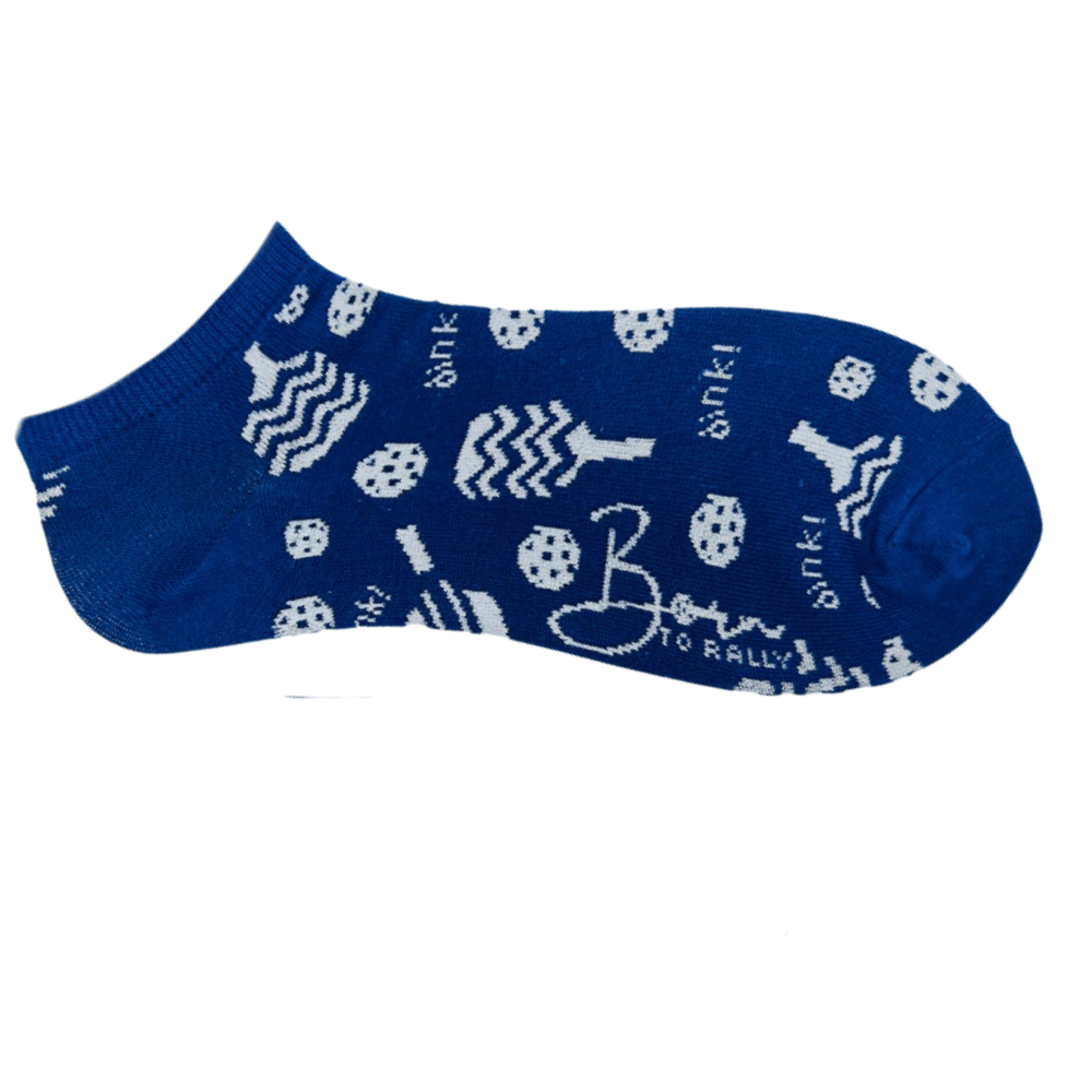 Pickleball Ankle Socks for Women Different Colors Born to Rally