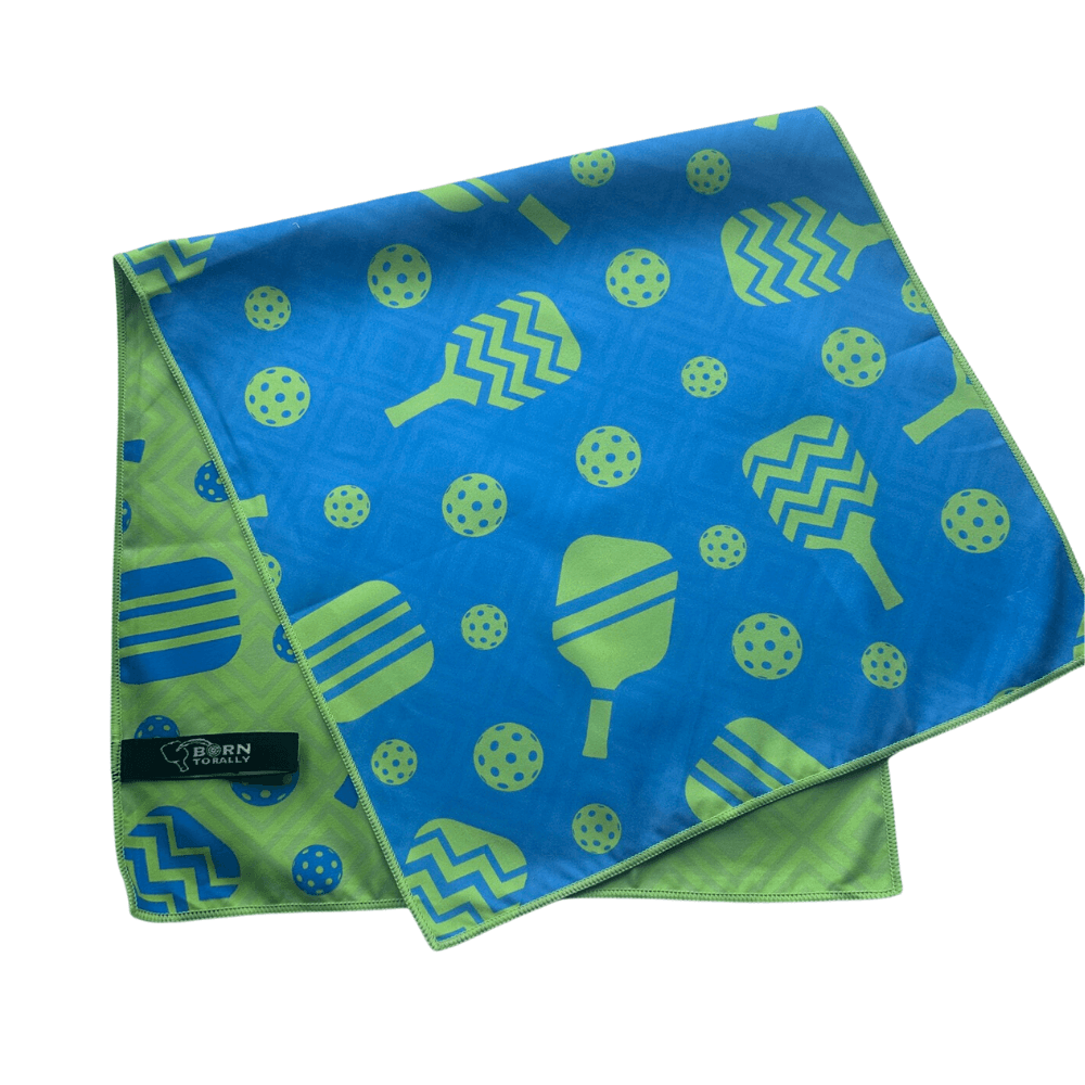 Funny Pickleball Towel With Clip - 'It's Always Pickleball Season' Embroidered Sports Towel - Gift For Men, Women, Players, Retirement, Birthday