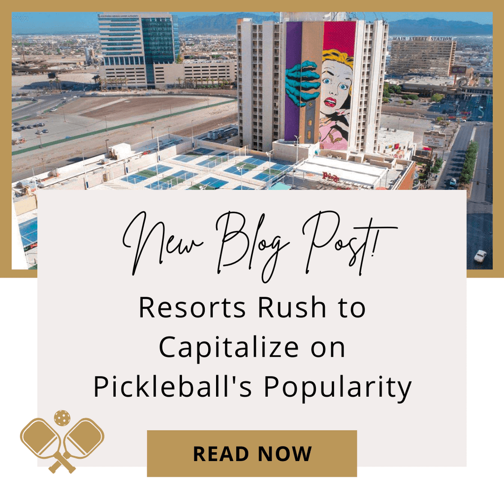 Resorts rush to capitalize on pickleball's popularity