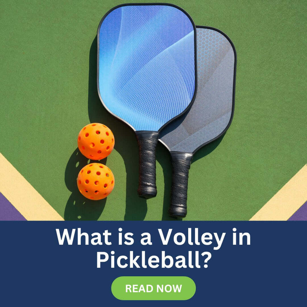 What is a volley in pickleball
