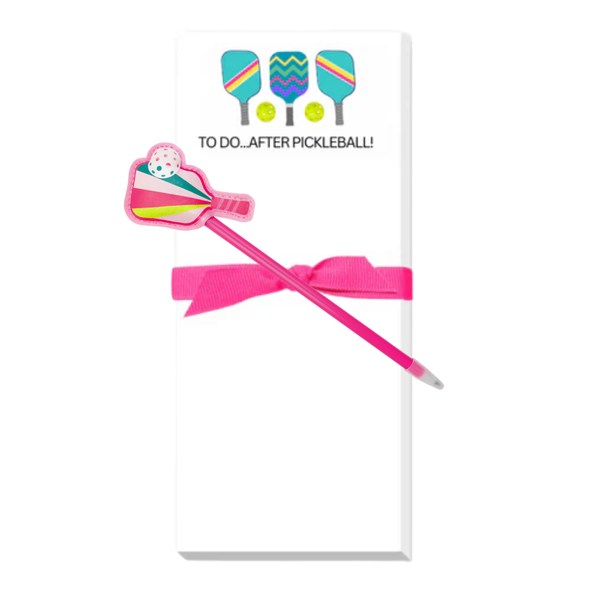 Pickleball Love Notepad & Pen Set