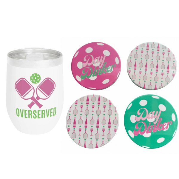 Pickleball Day Drinkers Gift Set