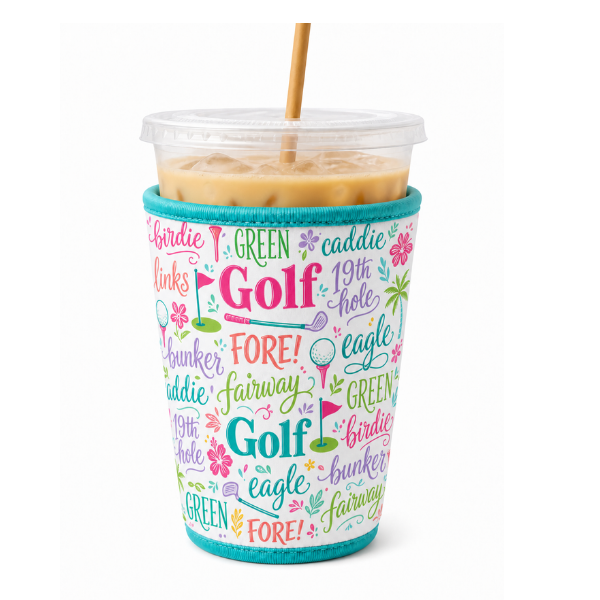 Golf Ice Coffee Sleeve