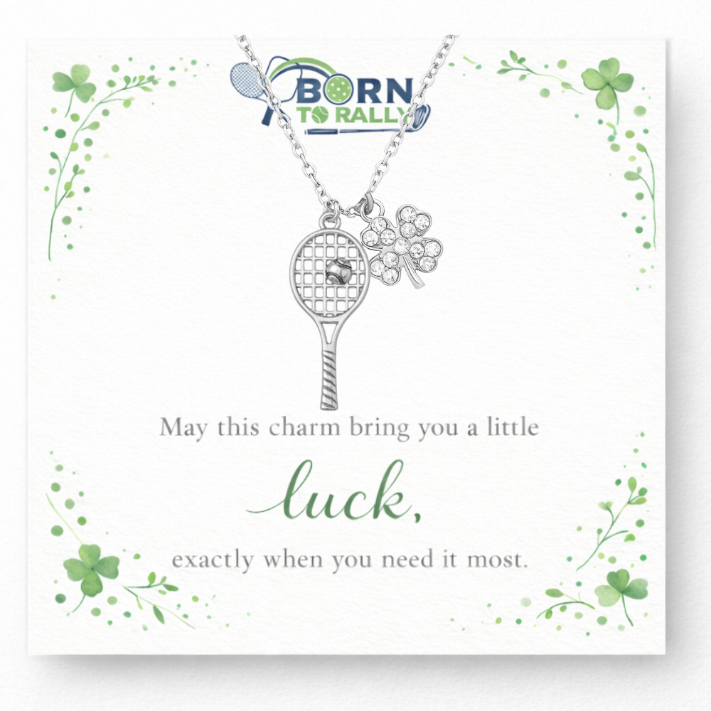 Tennis Clover Lucky Necklace