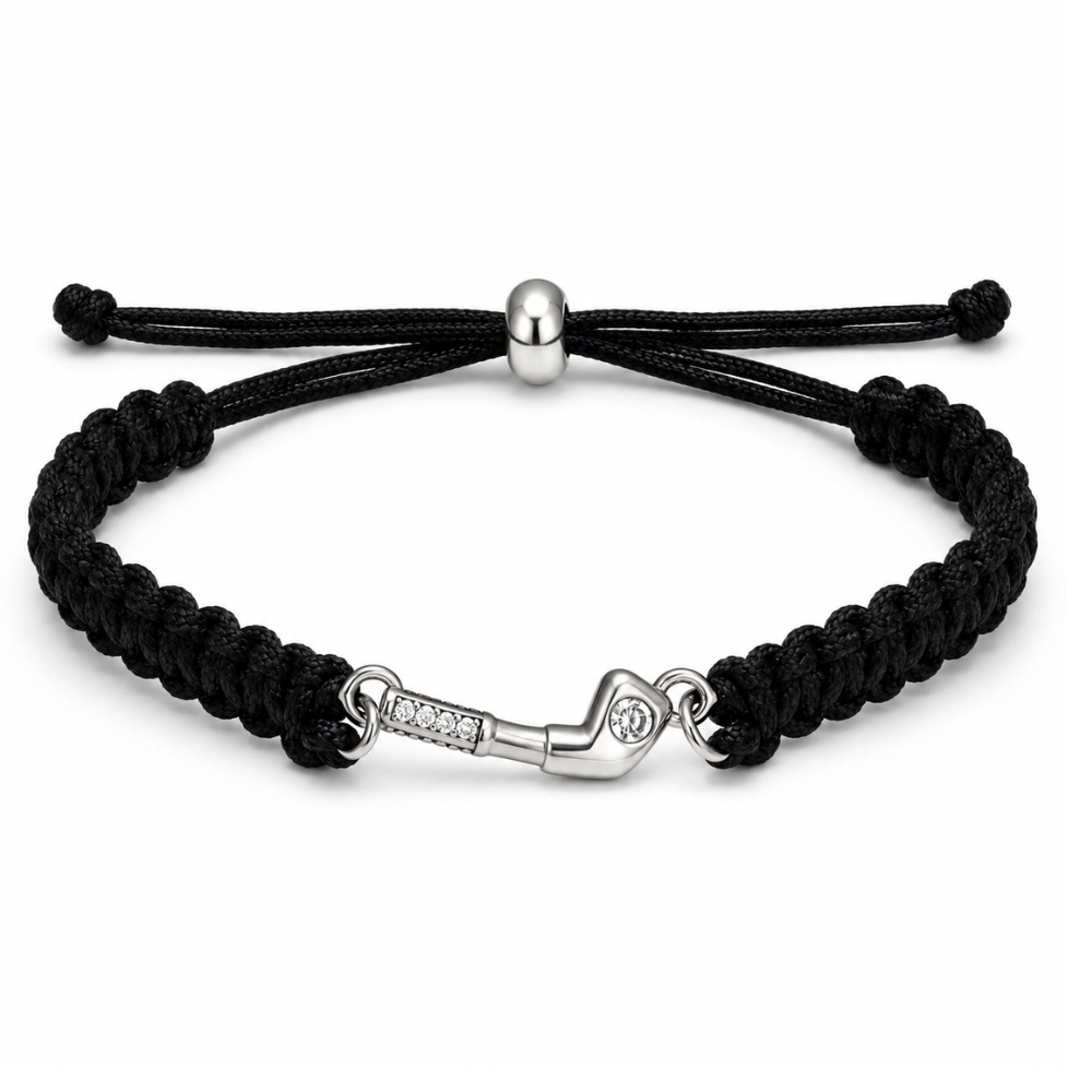 Golf CZ Rope Bracelet