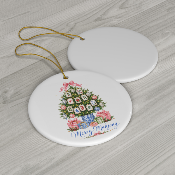 Merry Mahjong Ornament