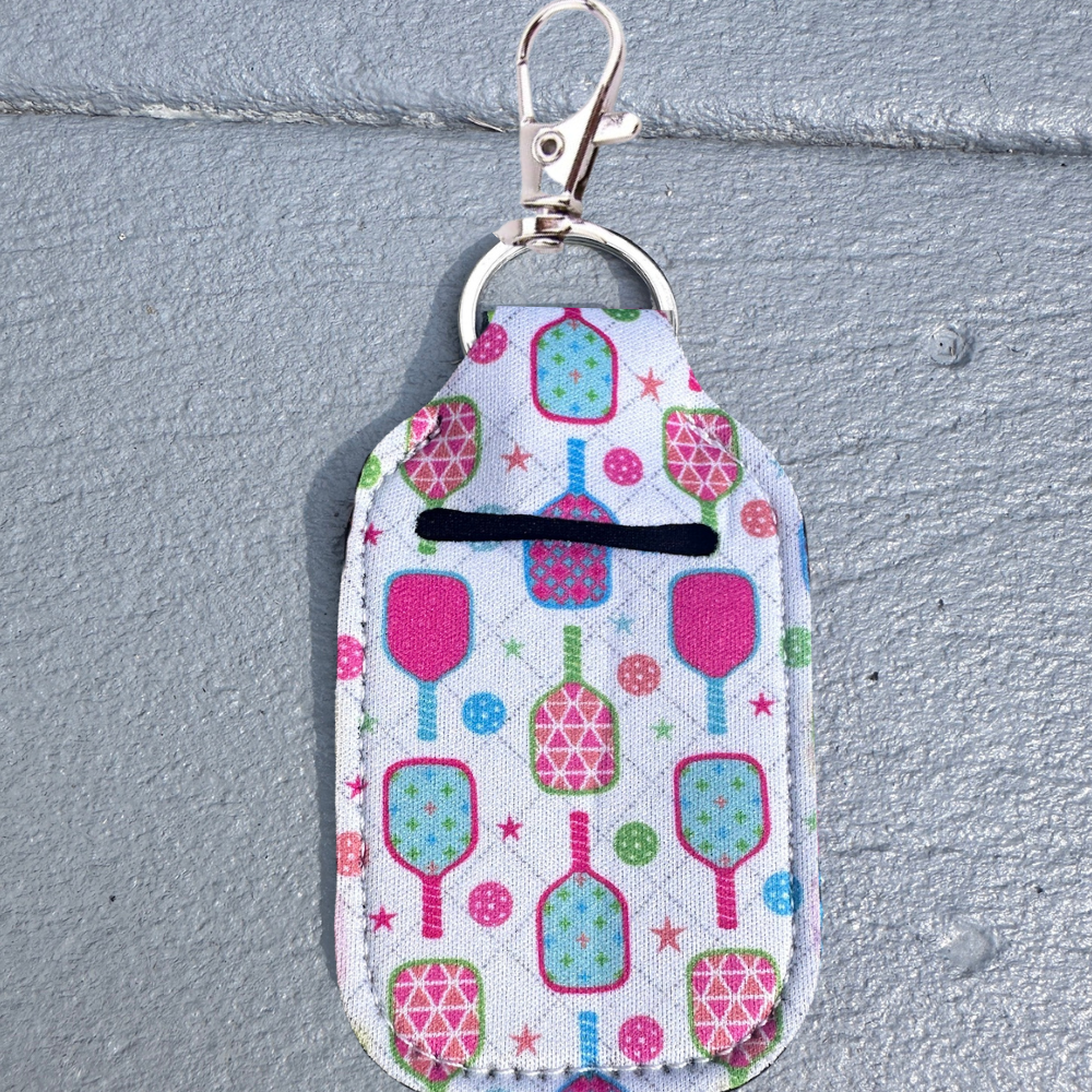 Pickleball Hand Sanitizer Keychain