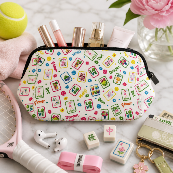 Tennis Mahjong Pouch