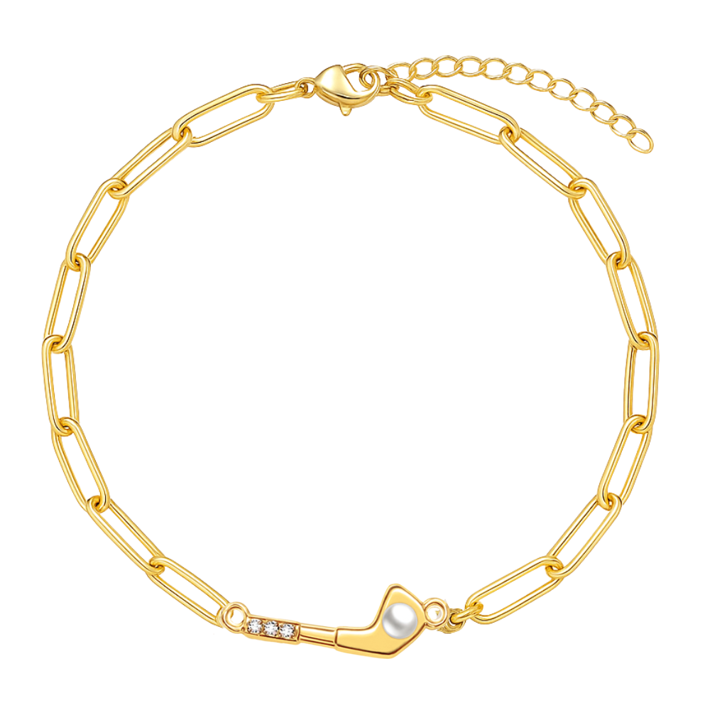 Golf Club Paper Clip Bracelet- Pick Style