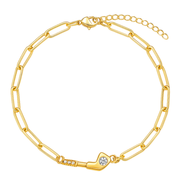 Golf Club Paper Clip Bracelet- Pick Style