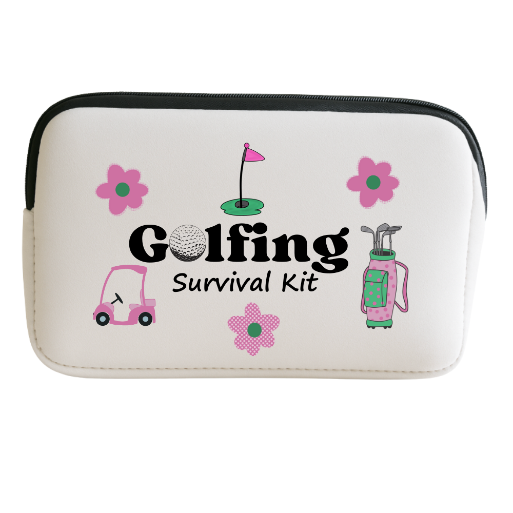 Golf Survival Cosmetic Bag