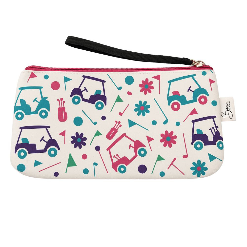Golf Small Wristlet Pouch Purse