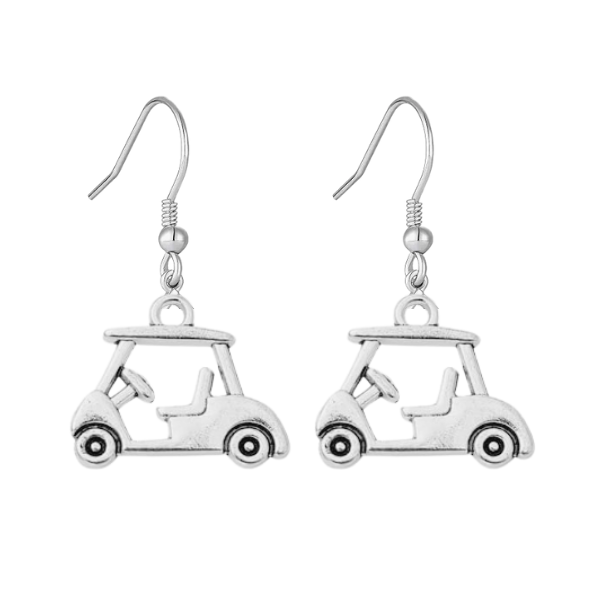 Golf Cart Earrings