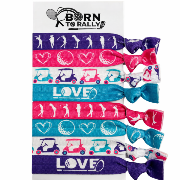 Golf Love Hair Ties