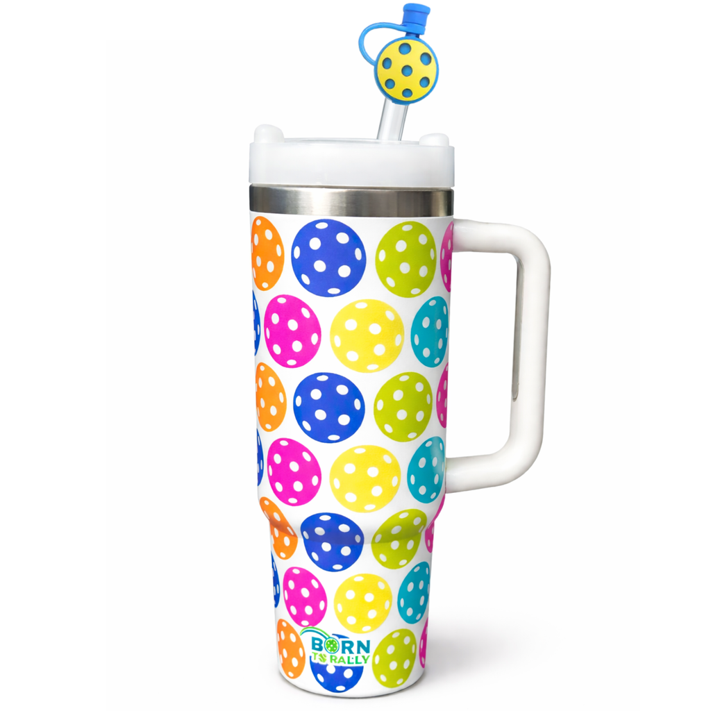 Pickleball Balls 30oz Tumbler