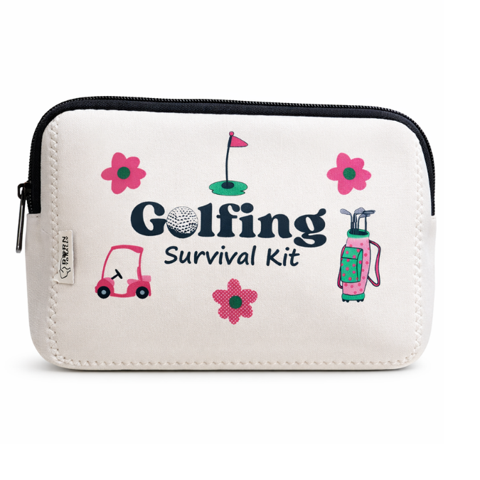 Golf Survival Cosmetic Bag