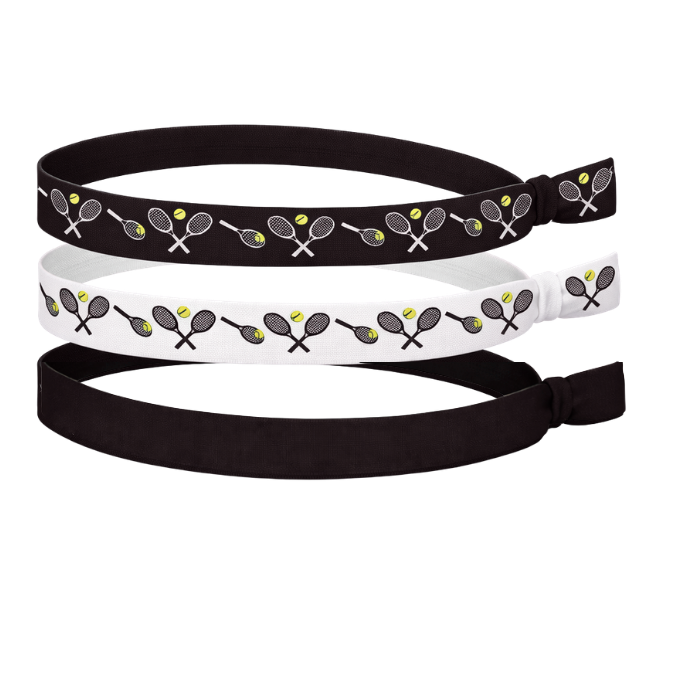 Tennis Headbands - 3pc set