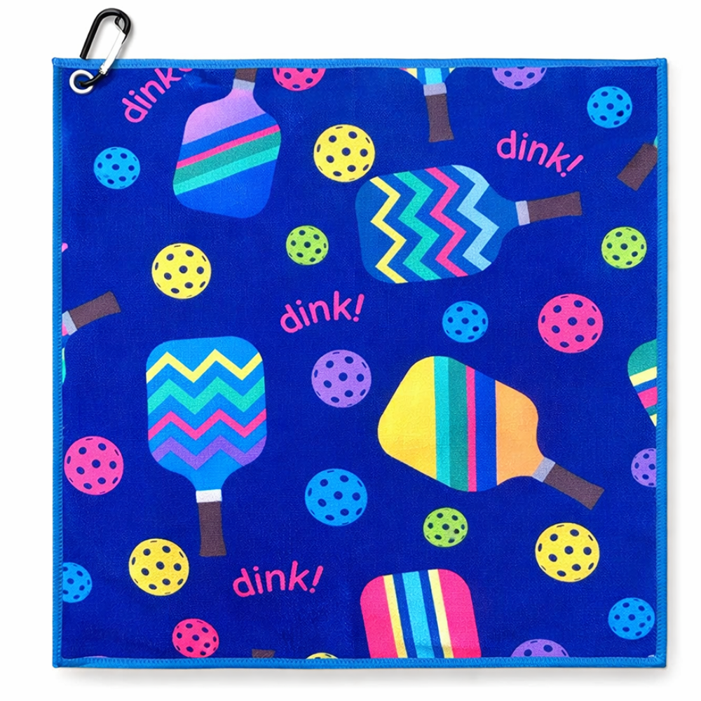 Pickleball Towel - Dink Microfiber & Cotton Towel