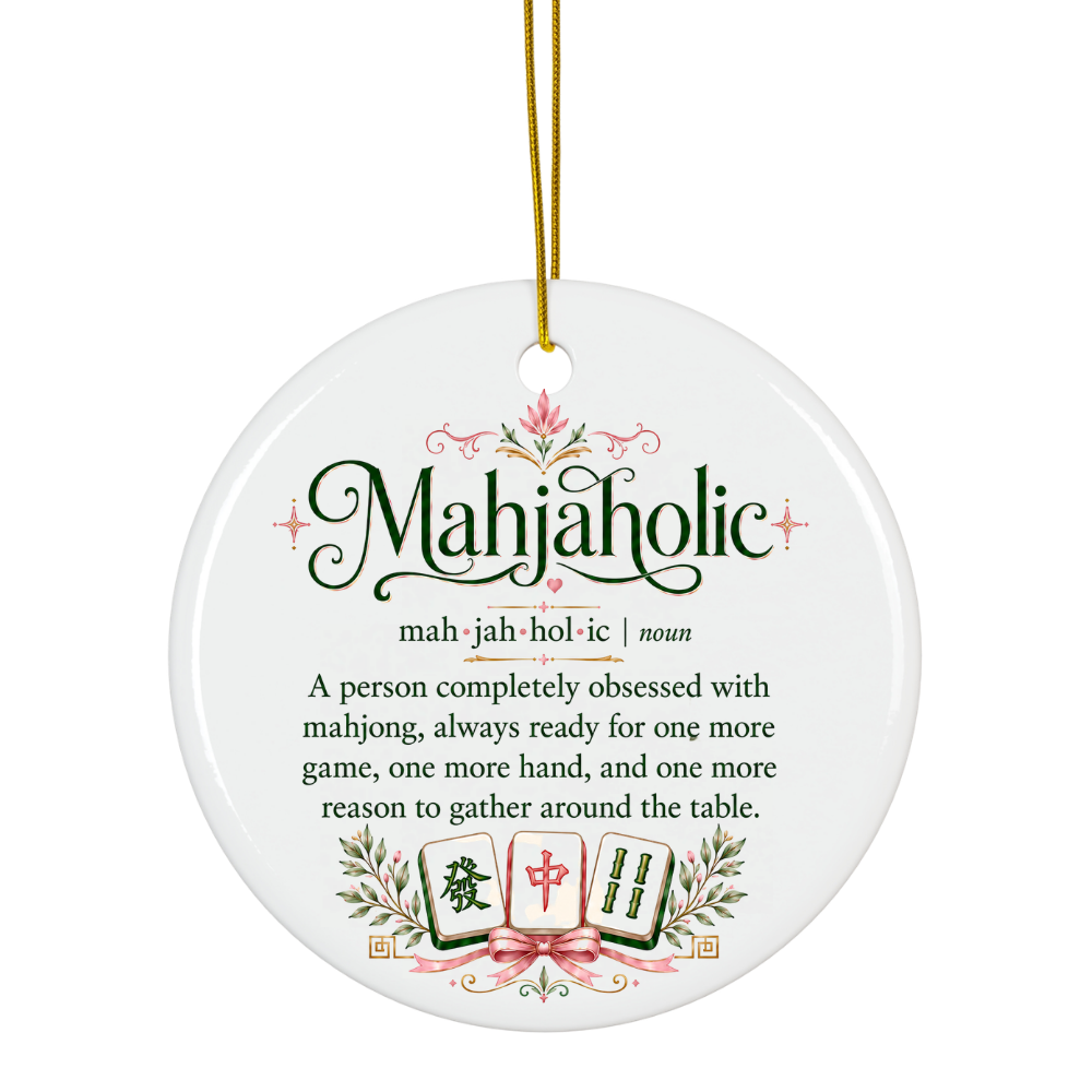 Mahjaholic Ornament