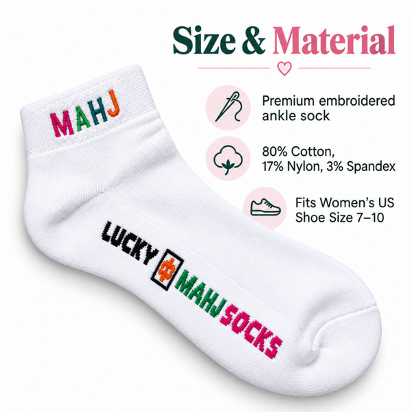 Lucky Mahj Socks- Coming Soon 9/30