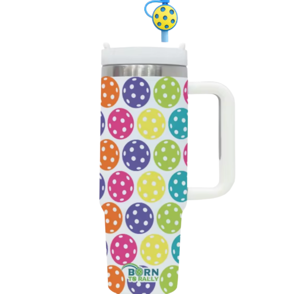 Pickleball Balls 30oz Tumbler