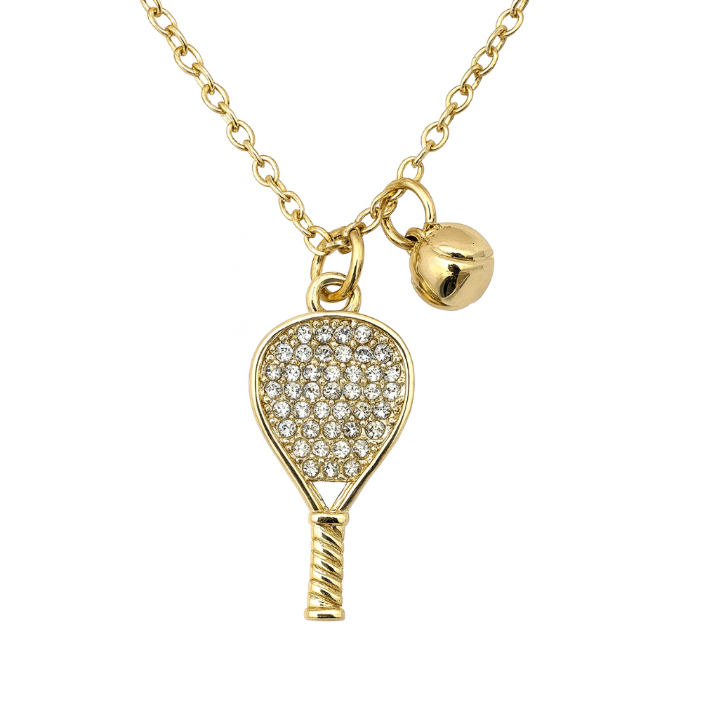 Padel Gold CZ Necklace
