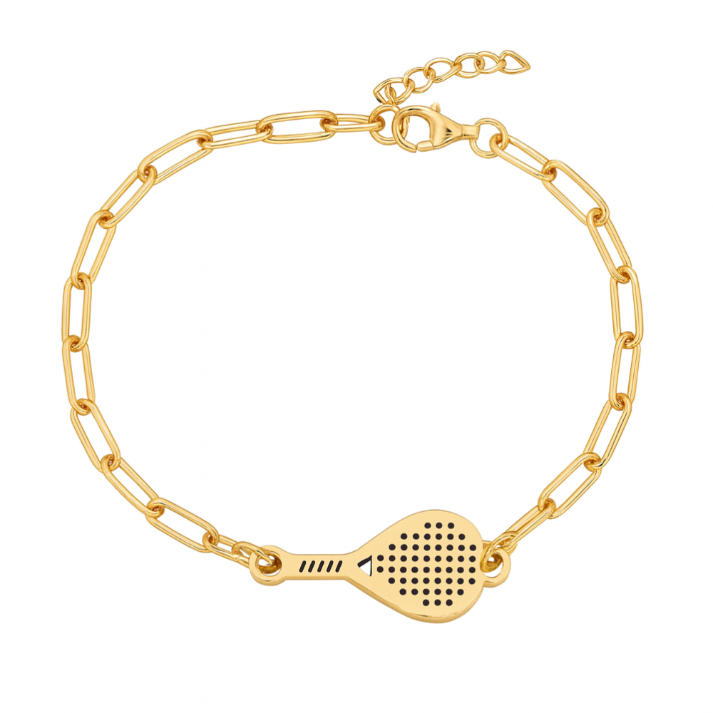 Padel Paperclip Bracelet