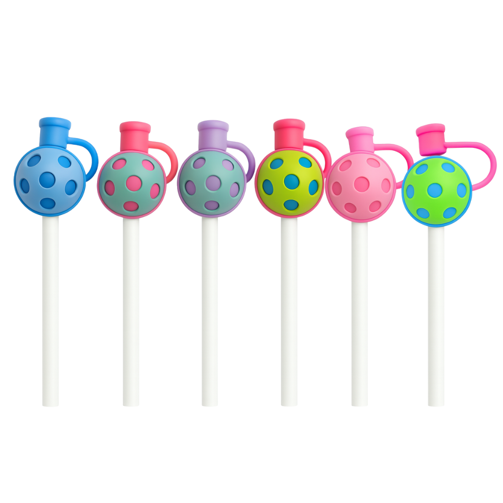 Pickleball Straw Covers