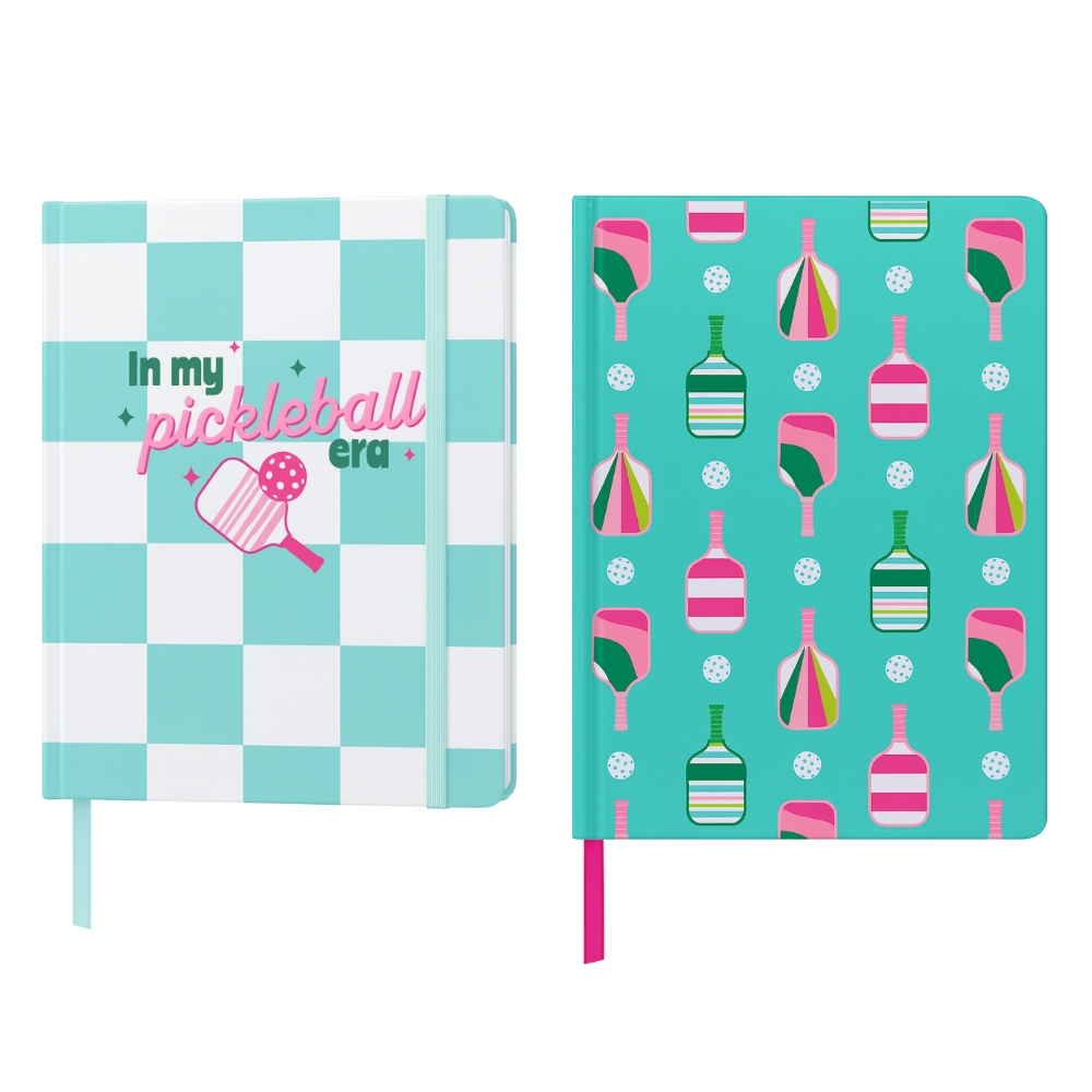 Pickleball Hardcover Journal