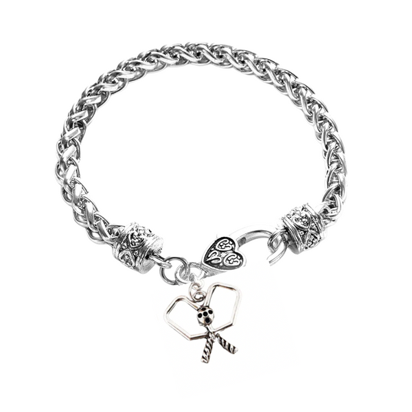 Pickleball Paddle Charm Bracelet - Pick Style