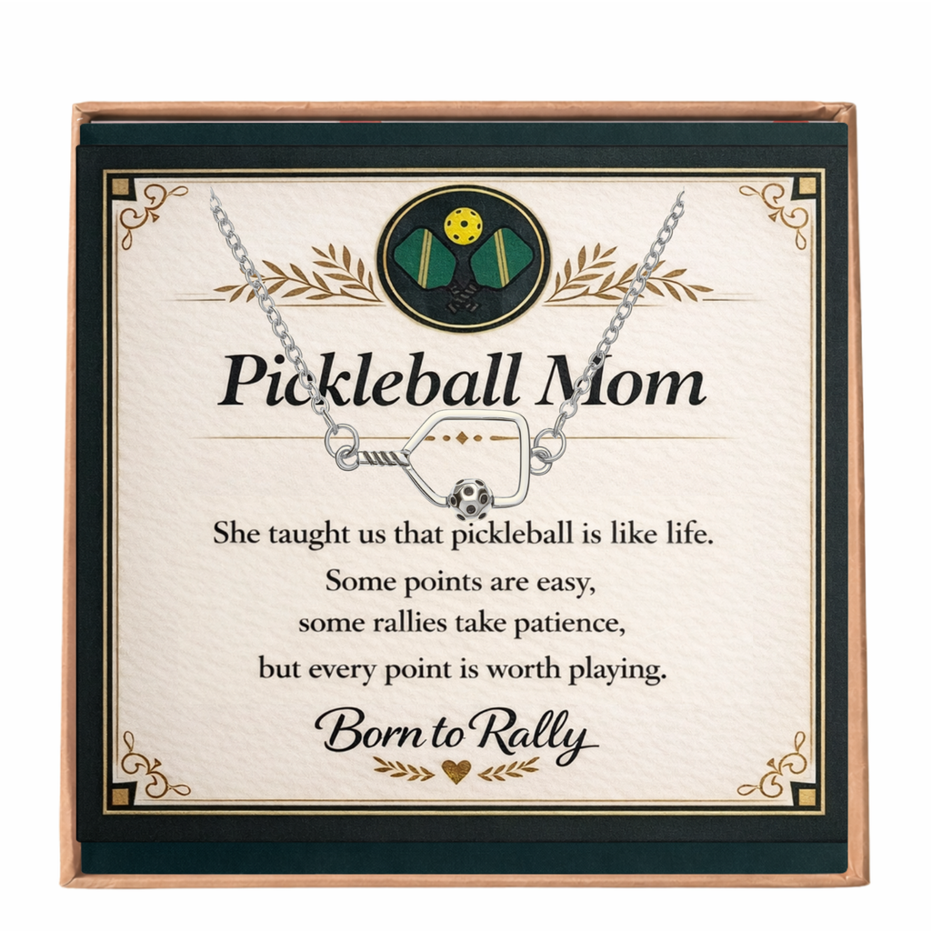 Pickleball Mom Necklace
