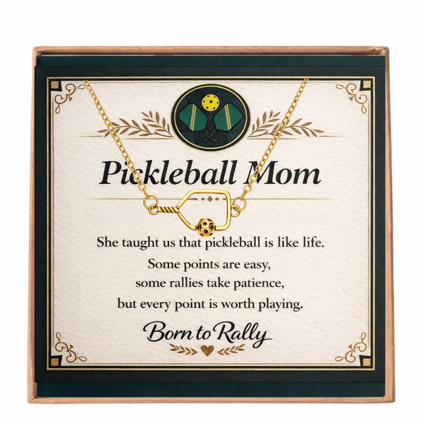 Pickleball Mom Necklace