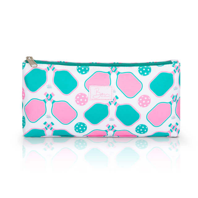 Pink Pickleball Cosmetic Bag