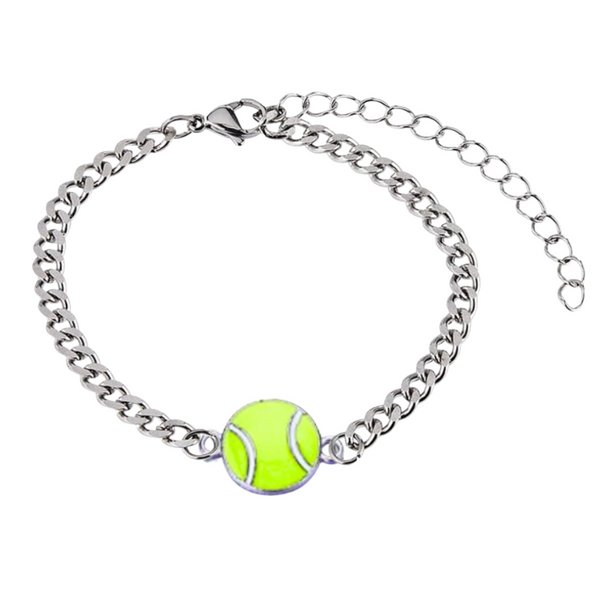 Tennis Ball Chain Bracelet- Pick Style