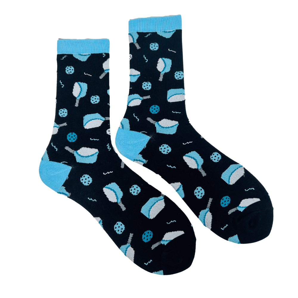 Bamboo Pickleball Socks in Blue Color