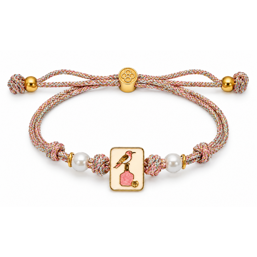 Pickleball Mahj Cord Bracelet by Born to Rally
