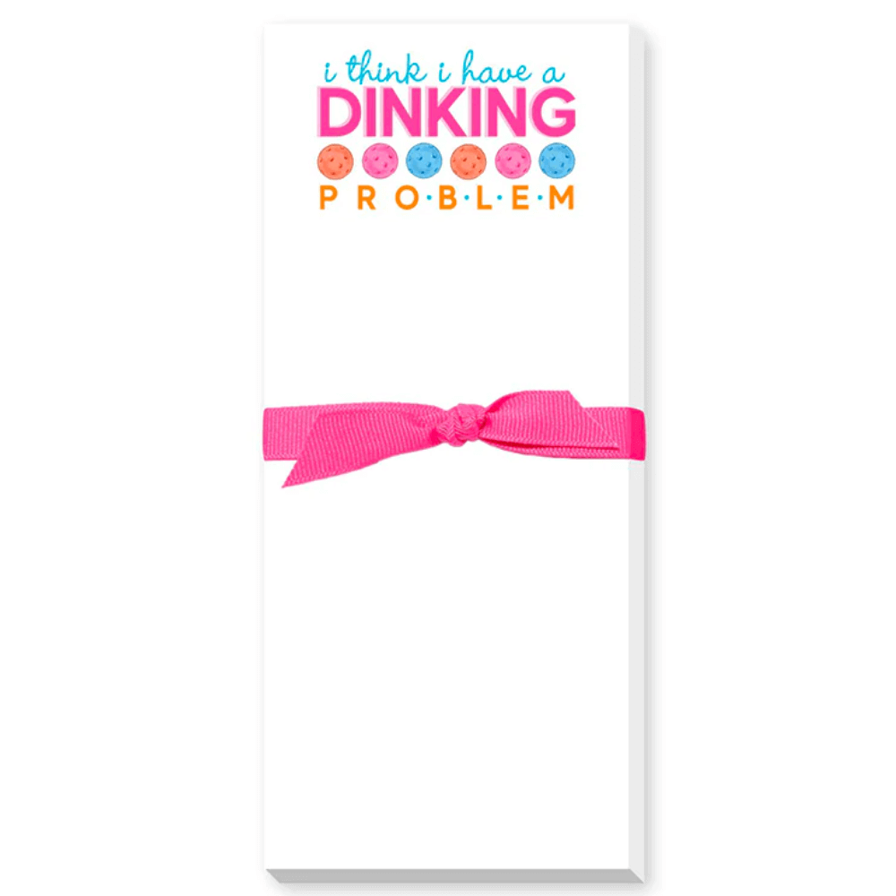Pickleball Notepad- To Do After Pickleball - Pink