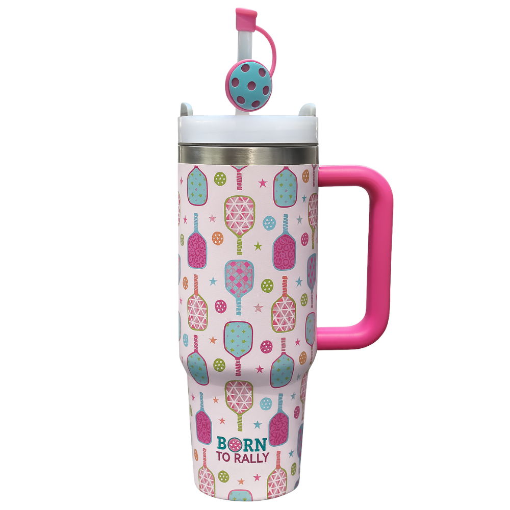 Pickleball 30oz Tumbler- Stars