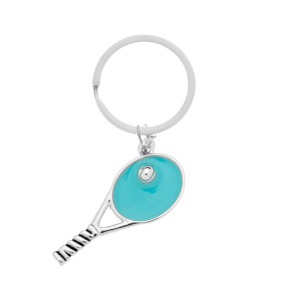 Tennis Racket Keychain - Pick Color