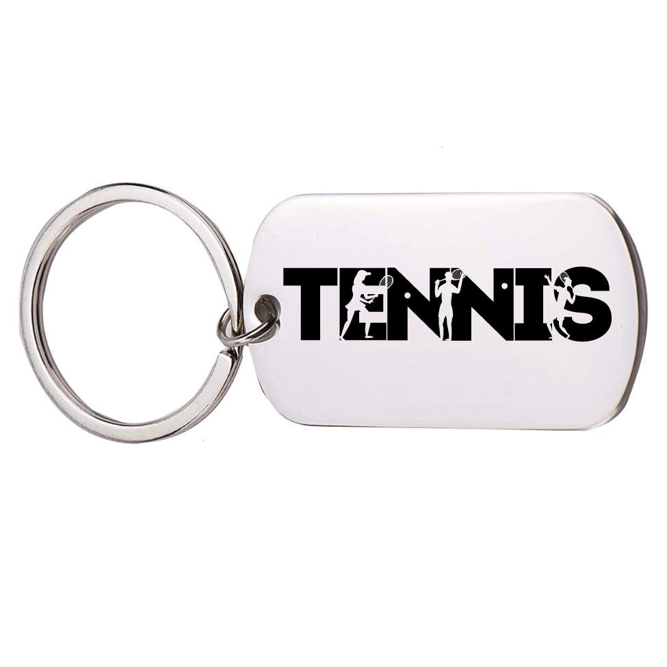 Tennis Keychain