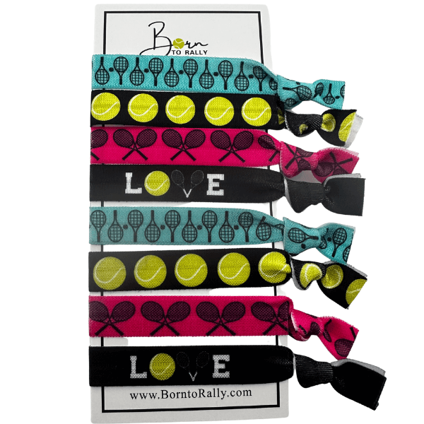 Tennis Love Hair Ties