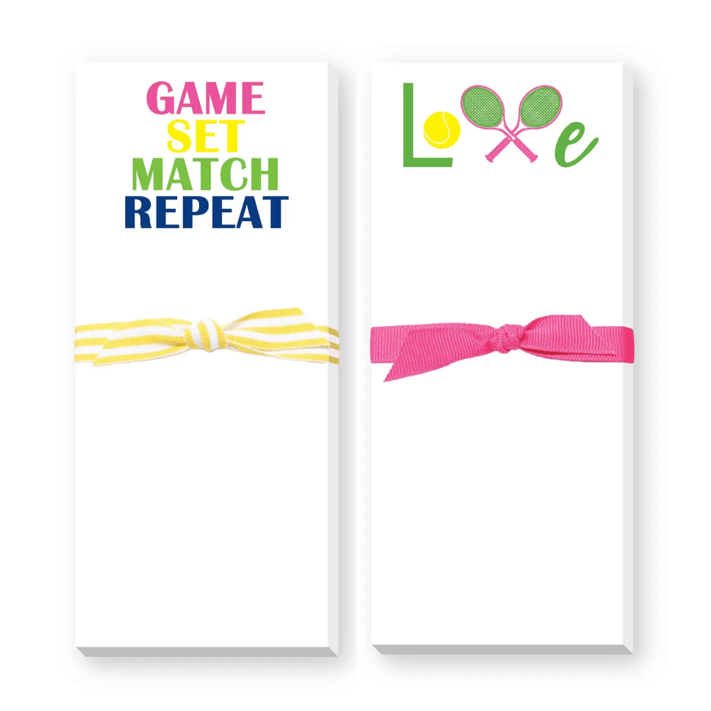 Tennis Notepads