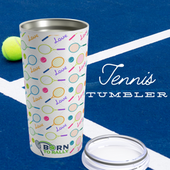 Born to Rally Tumbler
