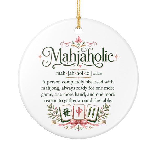 Mahjaholic Ornament