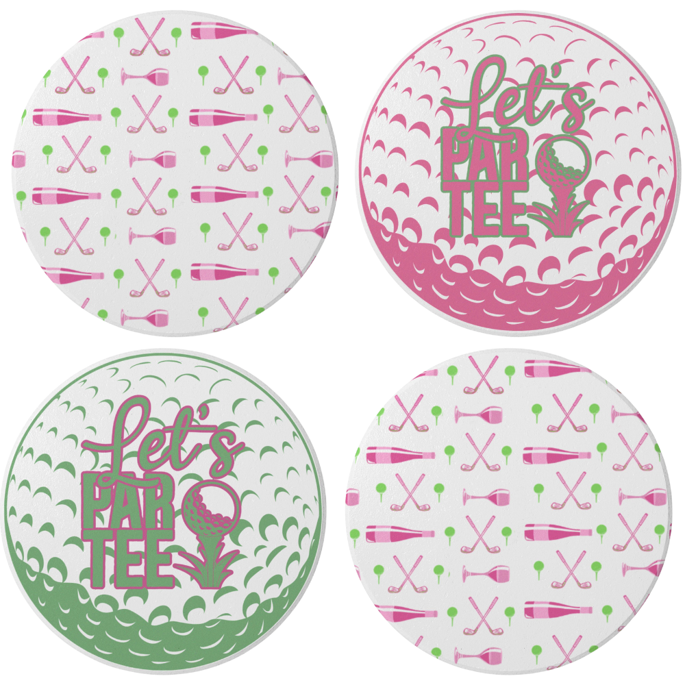 Golf Ceramic Coasters
