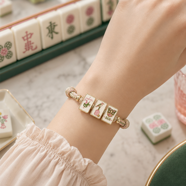 Dink, Bam, Mahj Pickleball Bracelet