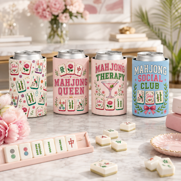 Mahjong Can Holder Set
