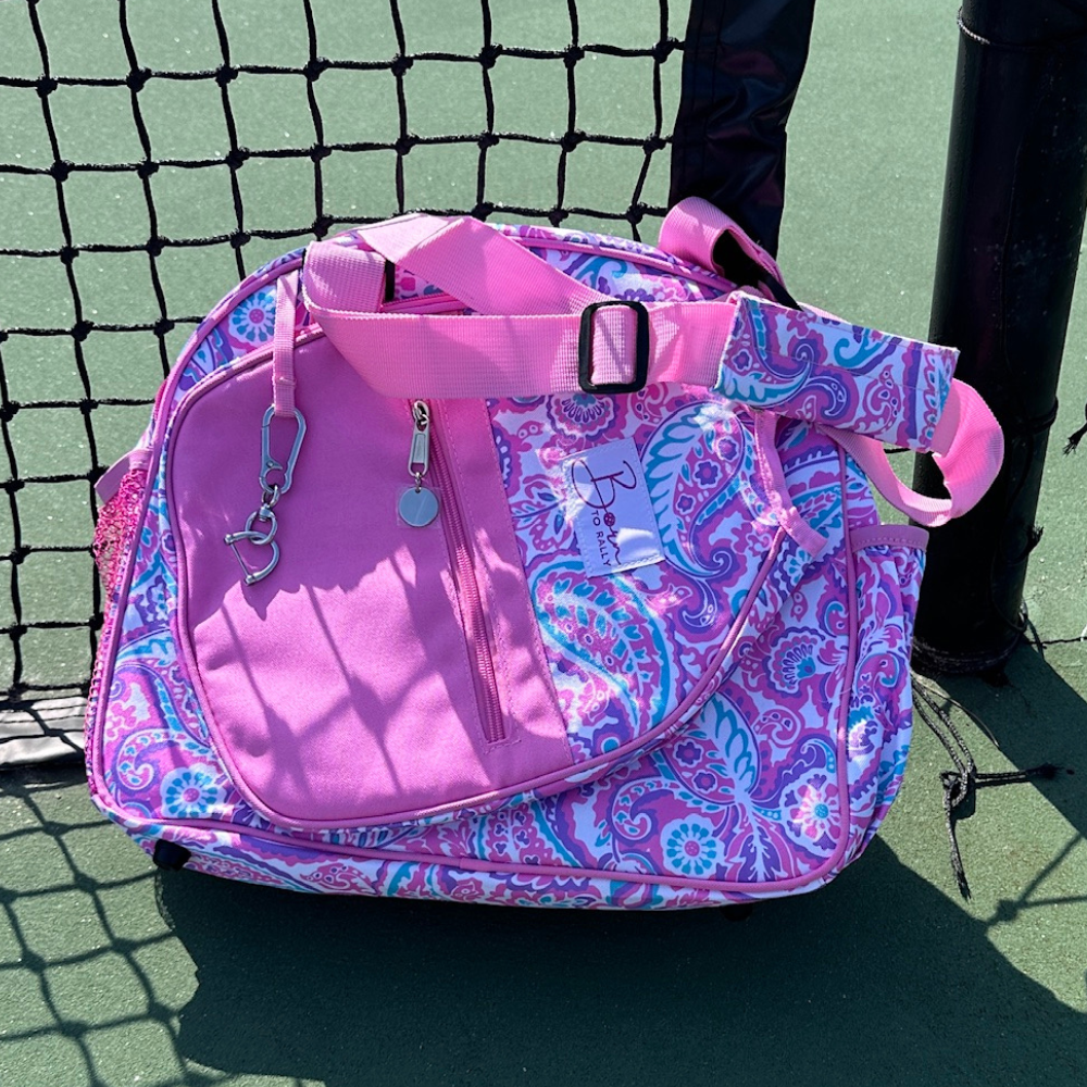 【SCULPTOR】Color Block Mini Duffle Bag Pink/Camel Stoney Clover Lane Mini Duffle Bag NWT Grape Kids or Adult