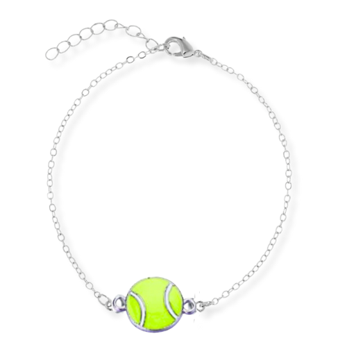Tennis Ball Chain Bracelet- Pick Style