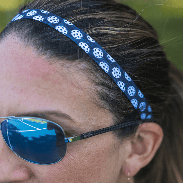 Pickleball Headbands on the Woman